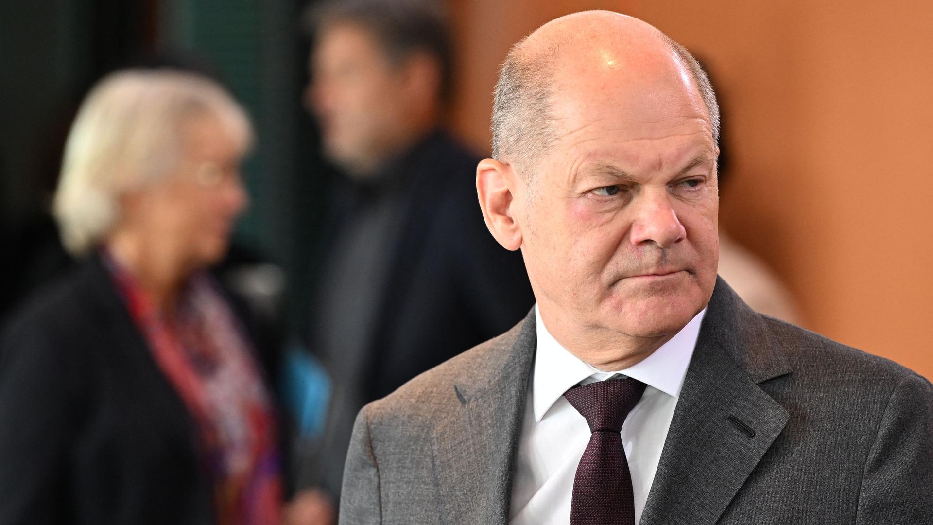 Berlin - Bundeskanzler Scholz empfängt Staatschefs ehemaliger Sowjetrepubliken
