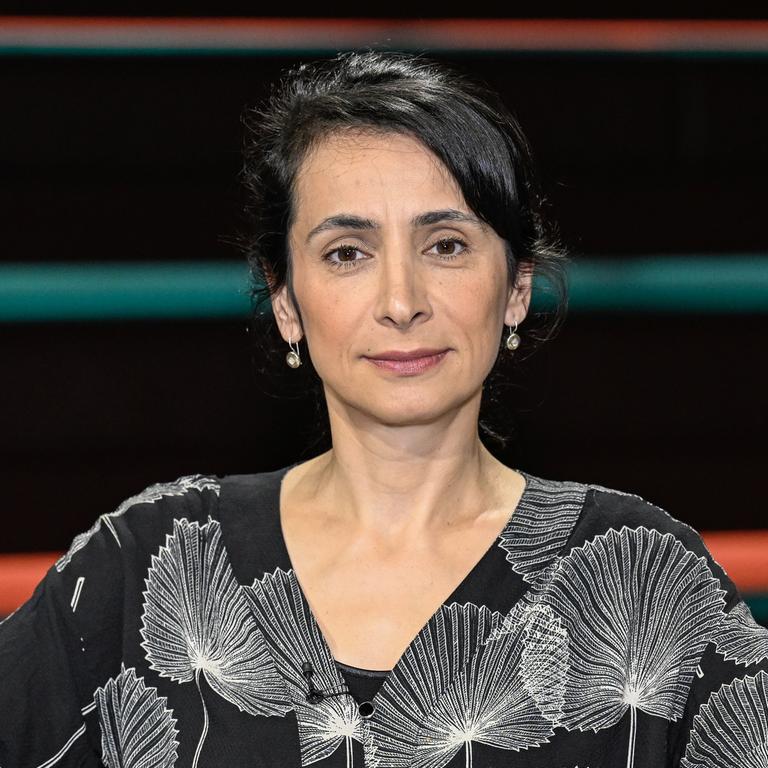 Die Journalistin Çiğdem Akyol in der Sendung "Markus Lanz". Die Journalistin Çiğdem Akyol in der Sendung "Markus Lanz".