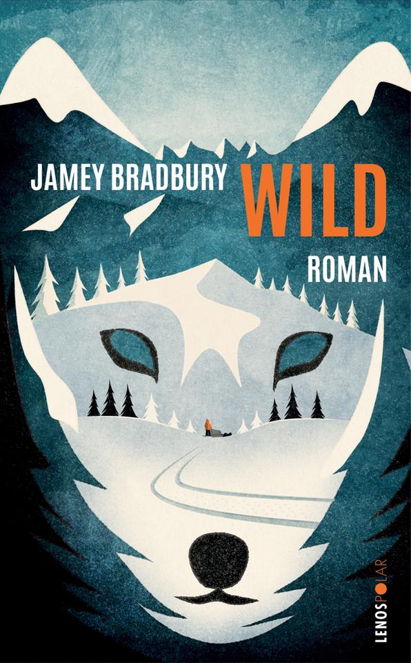 Das Cover des Krimis von Jamey Bradbury, "Wild". Es zeigt neben dem Namen des Autors und dem Titel die Zeichnung einer Berglandschaft. Das Buch ist auf der Krimibestenliste von Deutschlandfunk Kultur