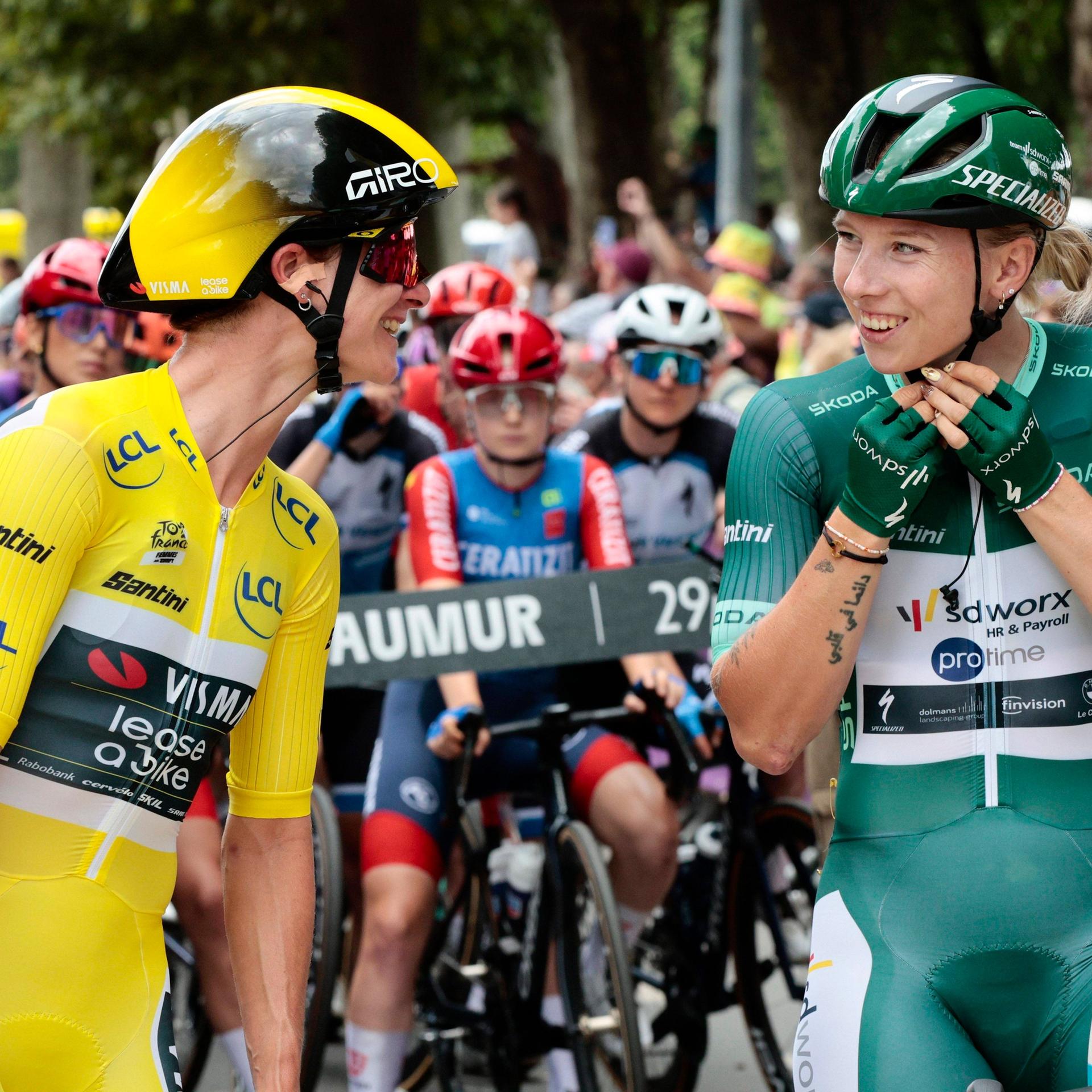 Tour de France Femmes - Lorena Wiebes gewinnt 4. Etappe in Poitiers
