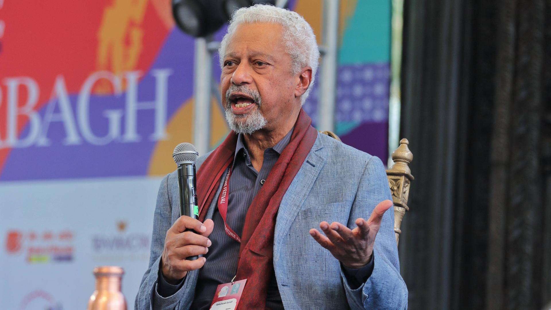 Der Literaturnobelpreisträger und tansanische Schriftsteller Abdulrazak Gurnah