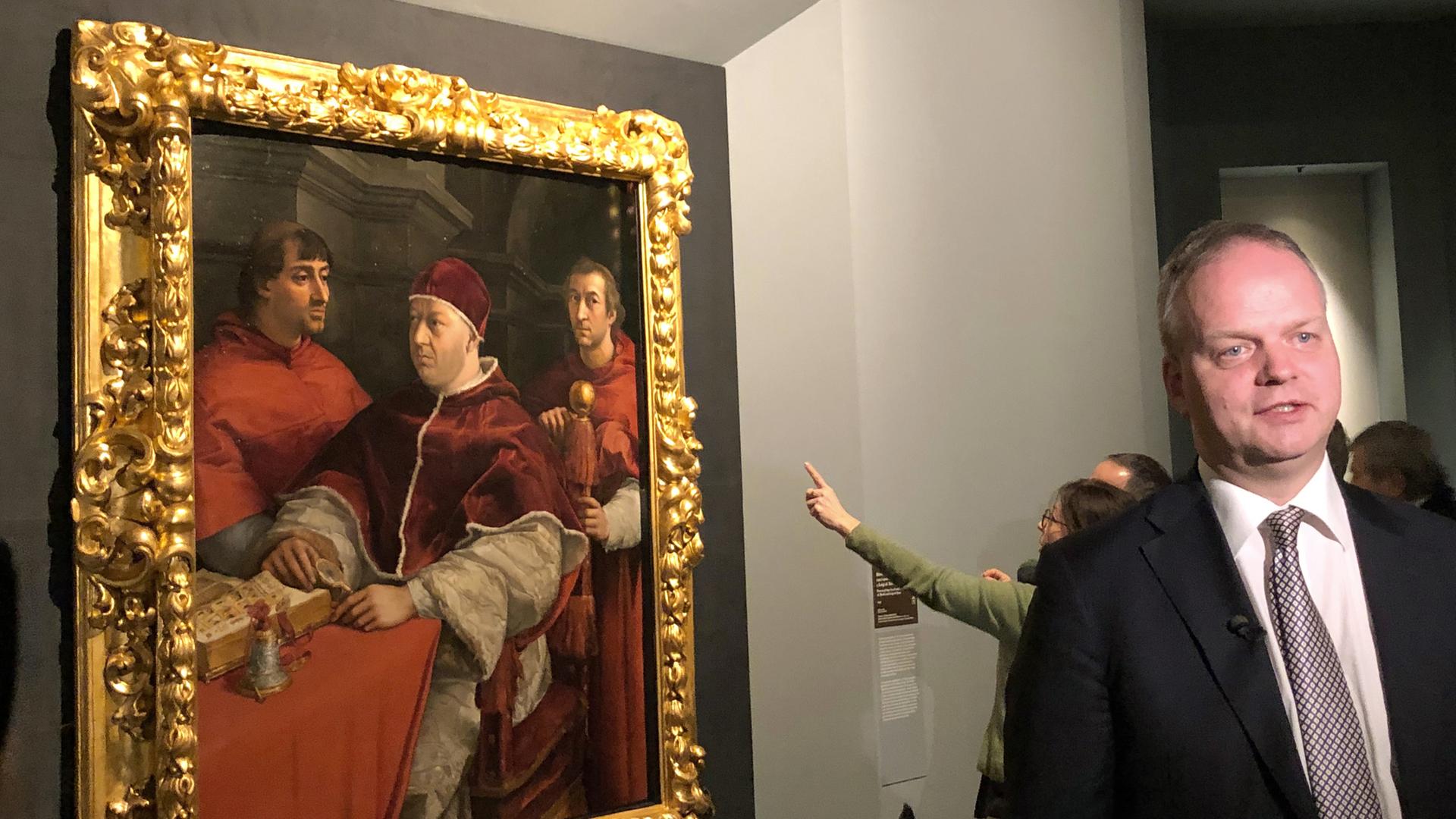 Eike Schmidt, der deutsche Direktor der Uffizien in Florenz