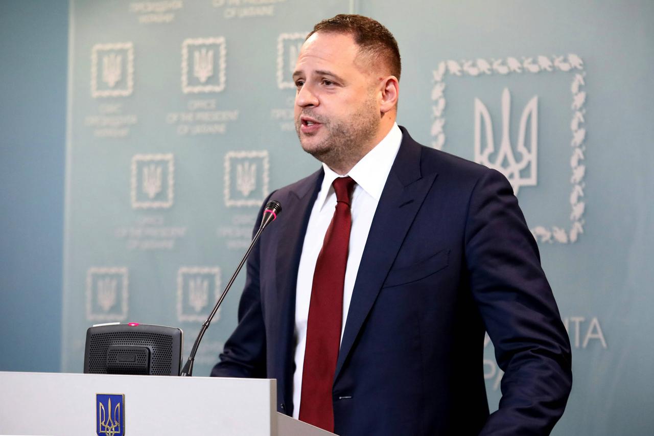 Der ukrainische Präsidentenberater Andrij Jermak ist Büroleiter von Präsident Selenskyj und gilt als dessen rechte Hand