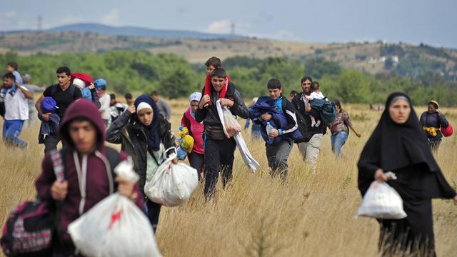 Flüchtlinge und Migranten versuchen auf der Balkanroute nach Mittel- und Nordeuropa zu kommen. 