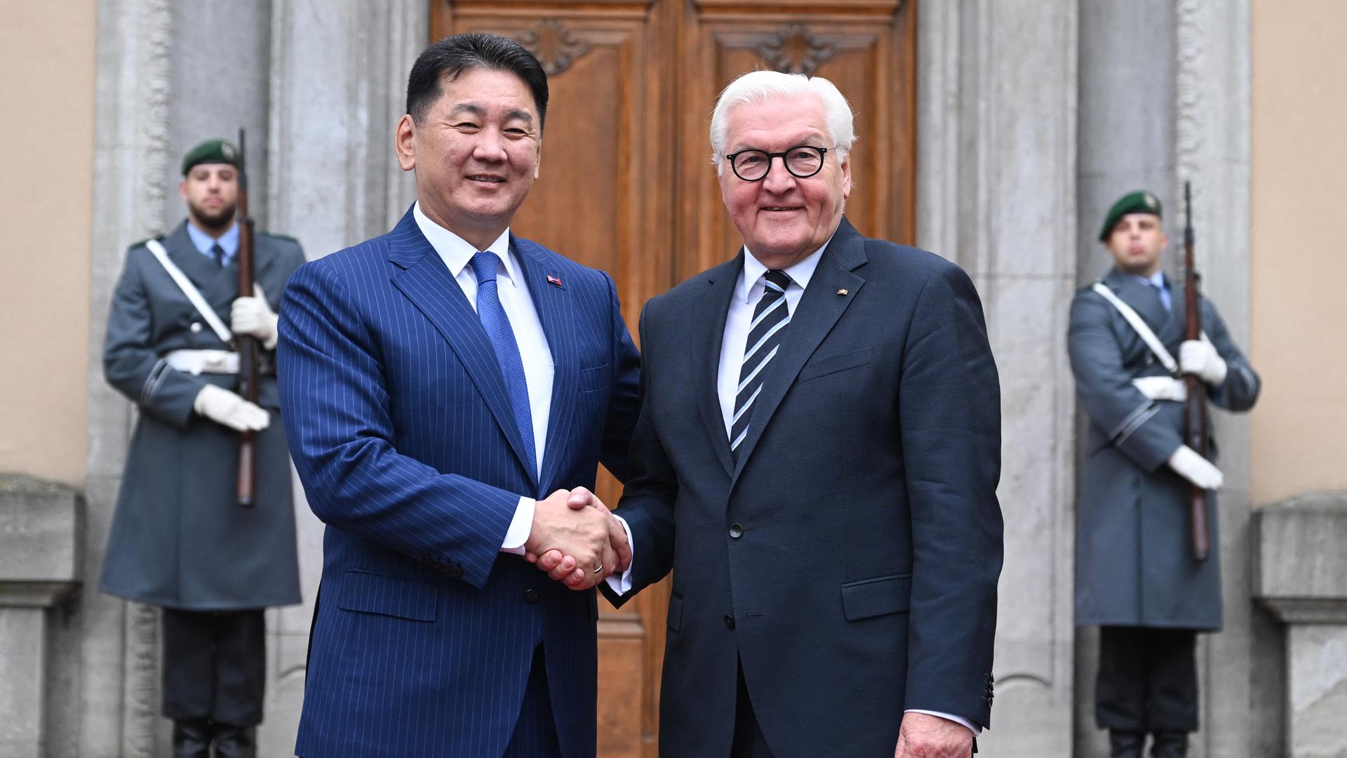 State visit - Germany and Mongolia want to step up their cooperation in areas such as climate protection and science