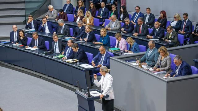Alice Weidel (AfD) im Deutschen Bundestag
