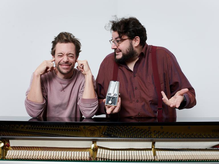 Axel Ranisch und Gastmoderator Tobias Krell