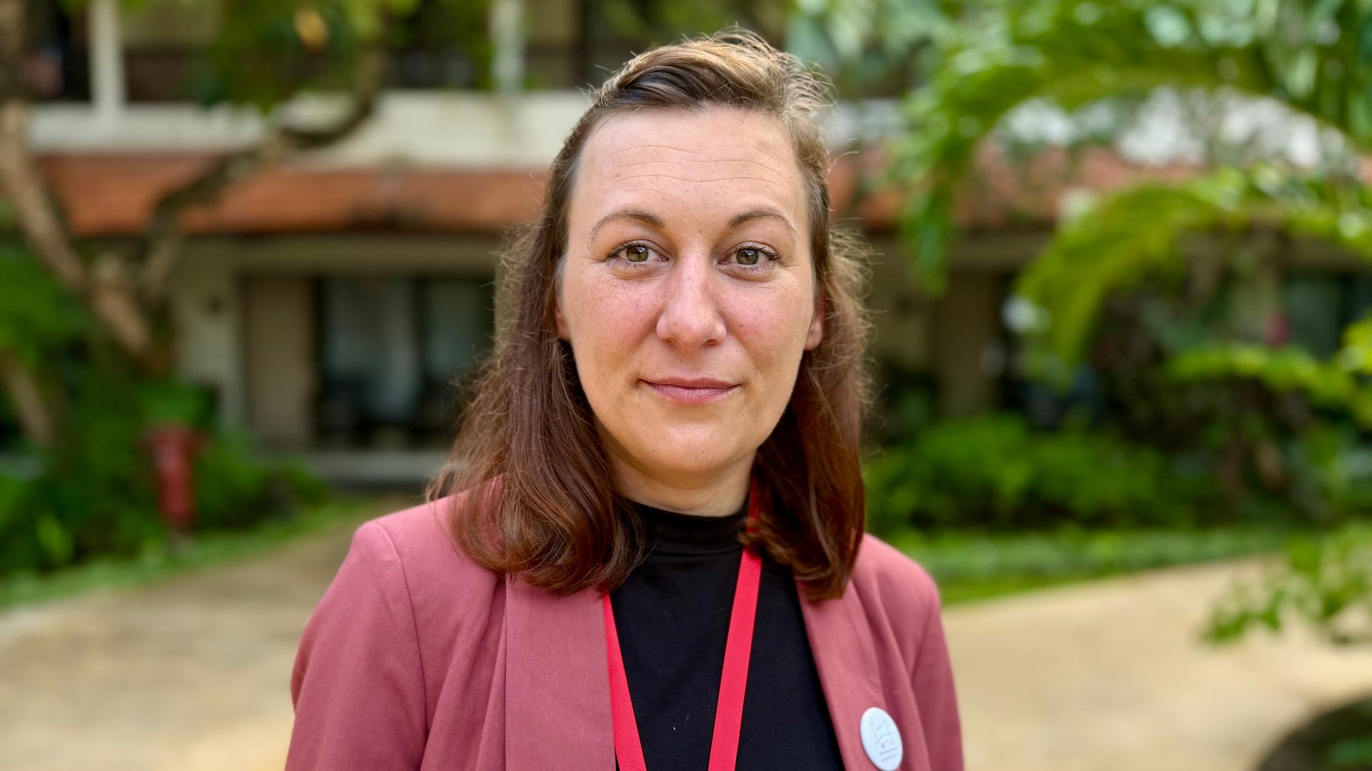 Kuta: Wiebke Plasse, Expertin der deutschen Welttierschutzgesellschaft, ist eine der Rednerinnen beim ersten SMACC-Gipfel. Kuta: Wiebke Plasse, Expertin der deutschen Welttierschutzgesellschaft, ist eine der Rednerinnen beim ersten SMACC-Gipfel.