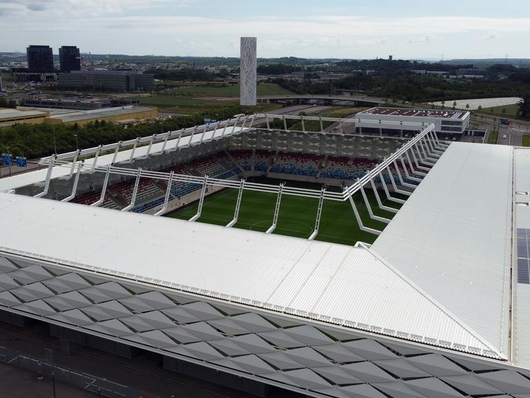 Im Stade de Luxembourg gibt es nur Sitzplätze.
