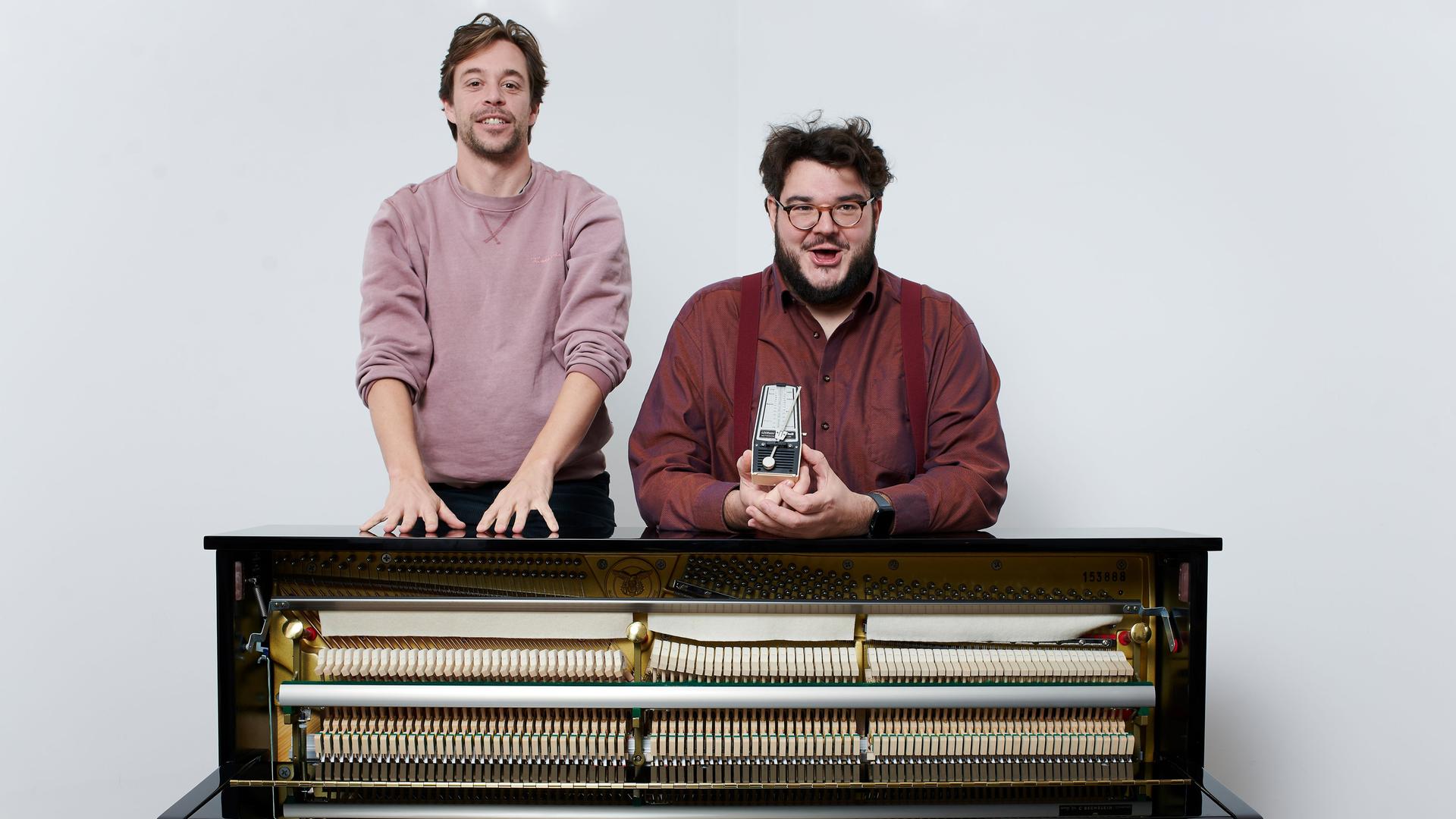 Axel Ranisch und Gastmoderator Tobias Krell Axel Ranisch und Gastmoderator Tobias Krell