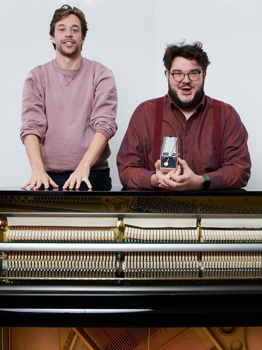 Axel Ranisch und Gastmoderator Tobias Krell