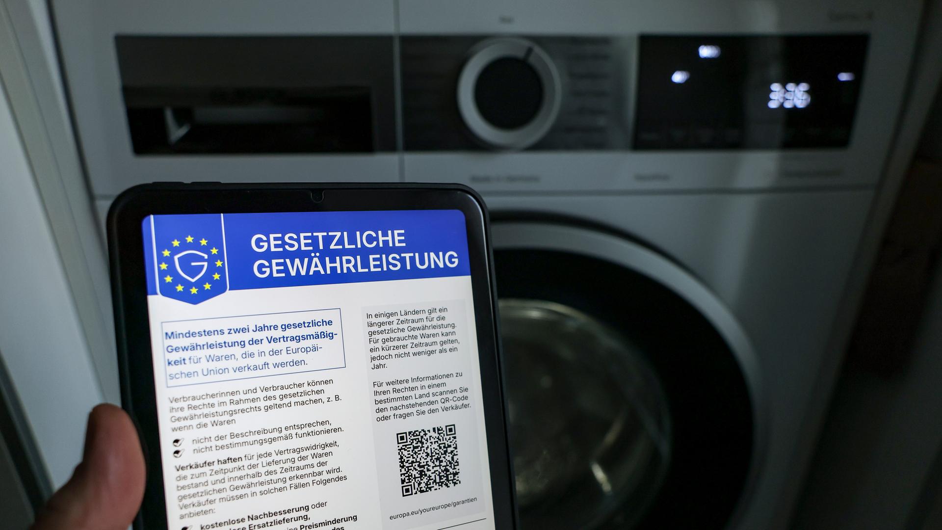 EU-Verbraucherrecht - Seit heute zwei Jahre lang Anspruch auf kostenlose Reparatur