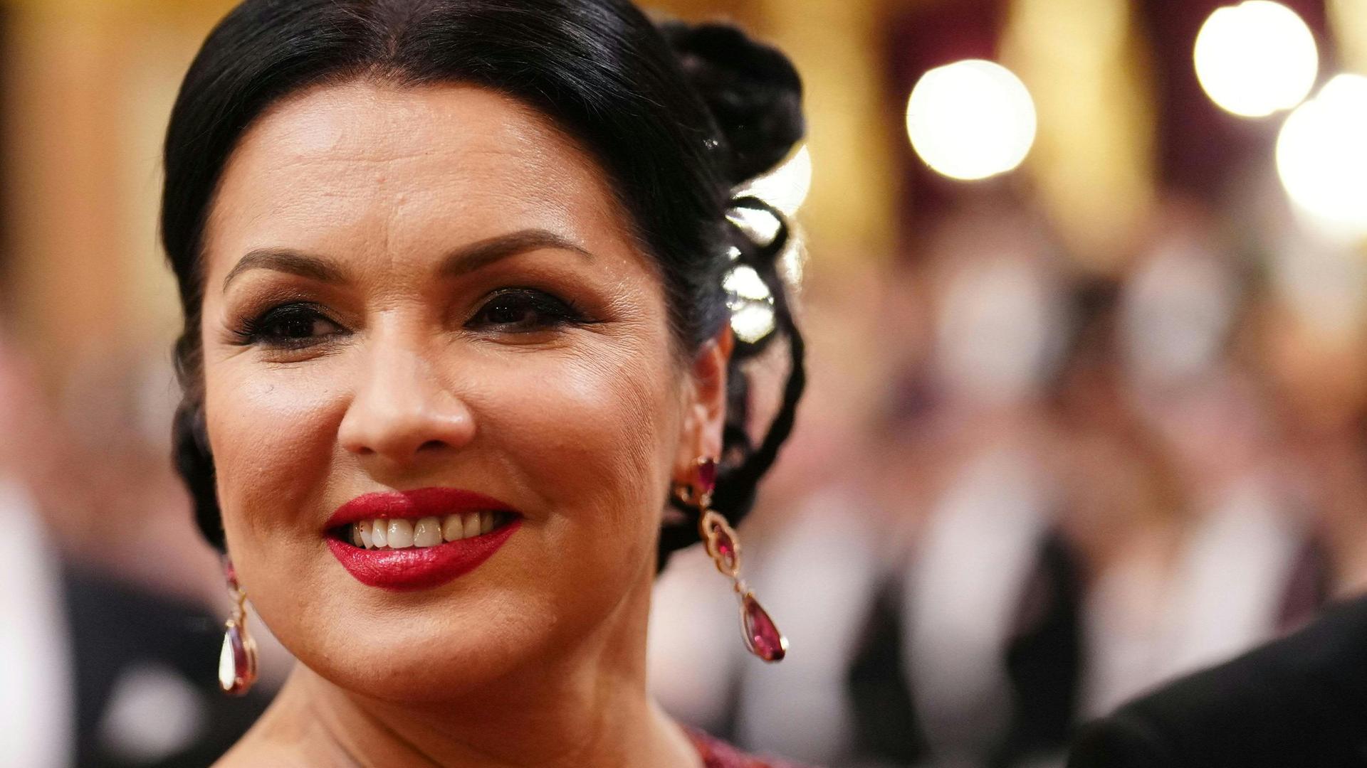 Die Opernsängerin Anna Netrebko