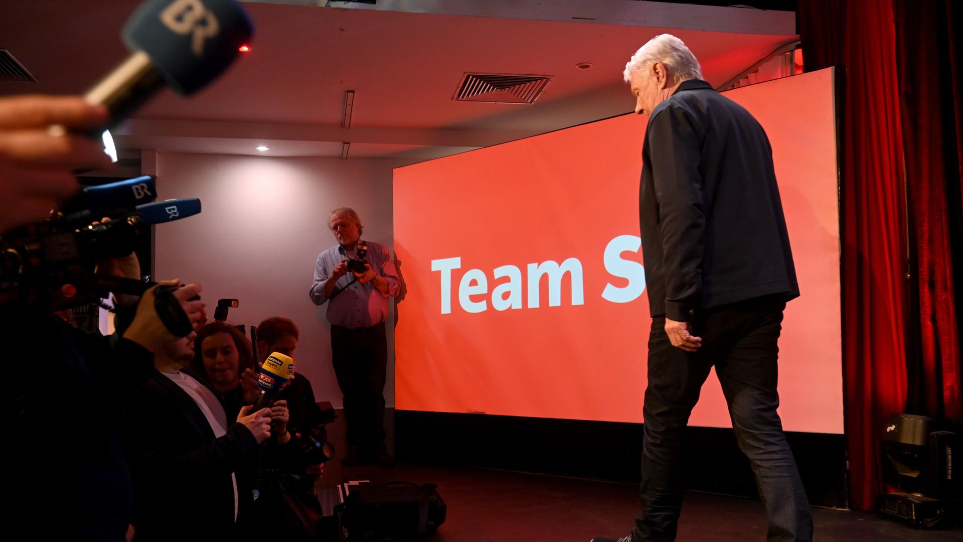 SPD Wahlparty am Oberanger, OB Dieter Reiter hat die Stichwahl verloren 