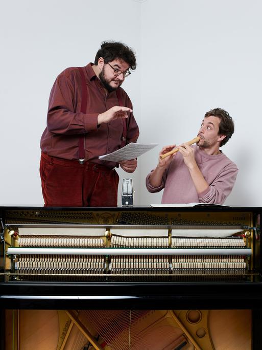 Axel Ranisch und Gastmoderator Tobias Krell
