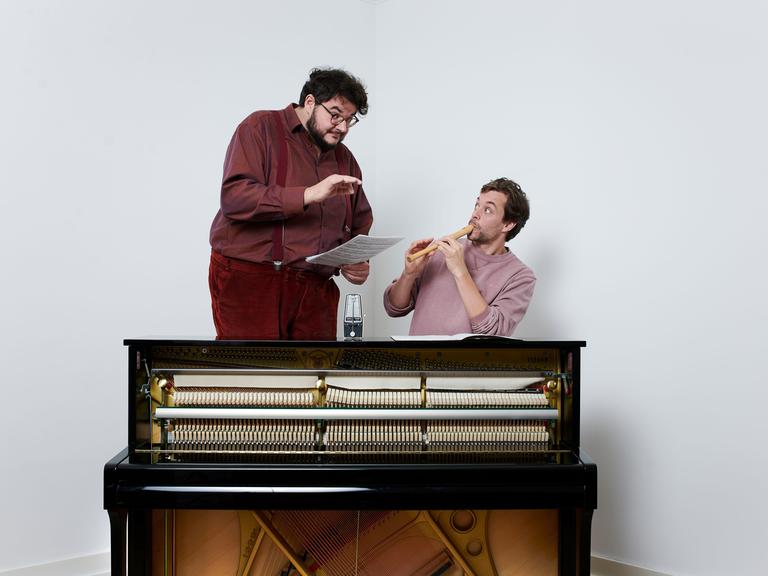 Axel Ranisch und Gastmoderator Tobias Krell