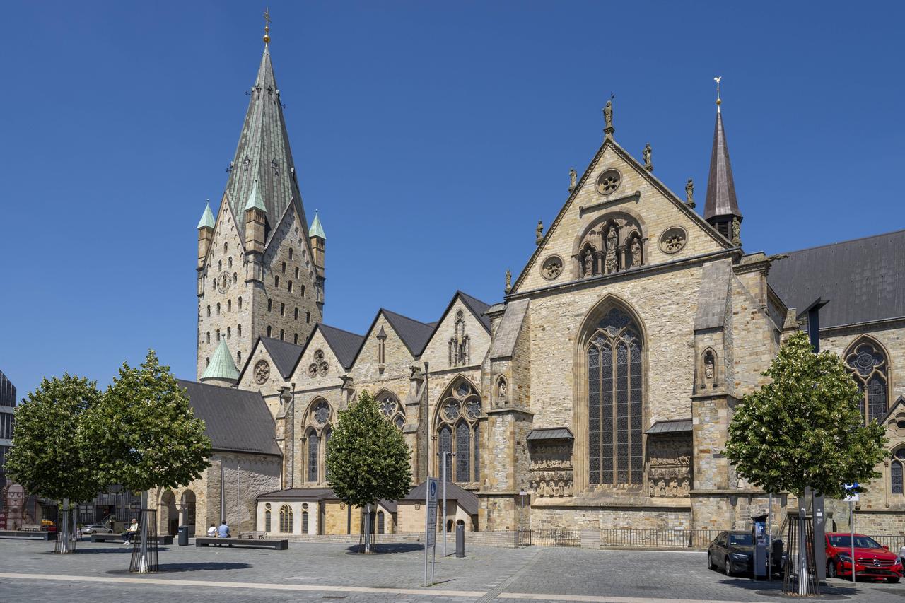 Der Paderborner Dom.