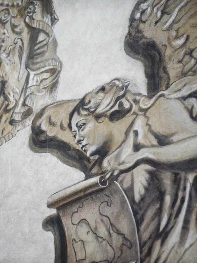 Bei der Restauration der Basilika San Lorenzo in Lucina wurde ein Engel mit dem Gesicht von Italians Premierministerin ausgestattet. 02.02.2026
 
Credit: