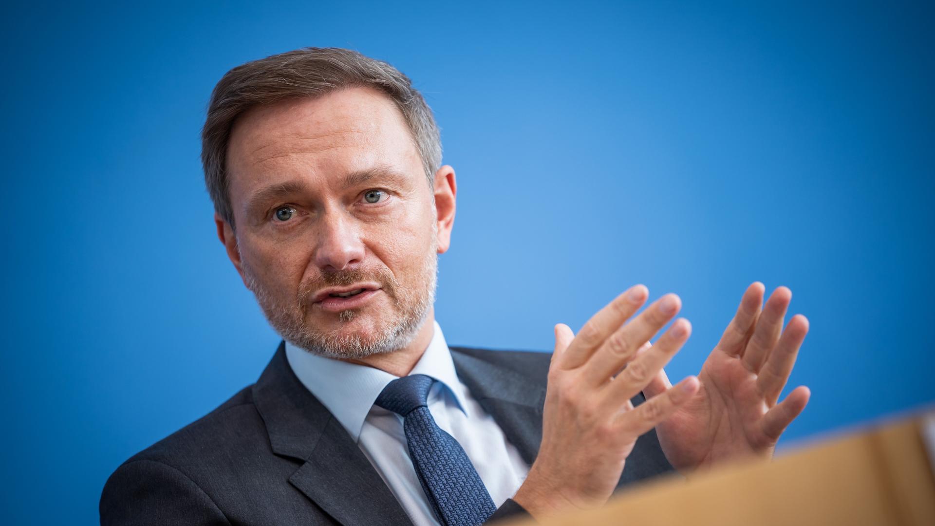 Berlin: Christian Lindner (FDP), Bundesminister der Finanzen