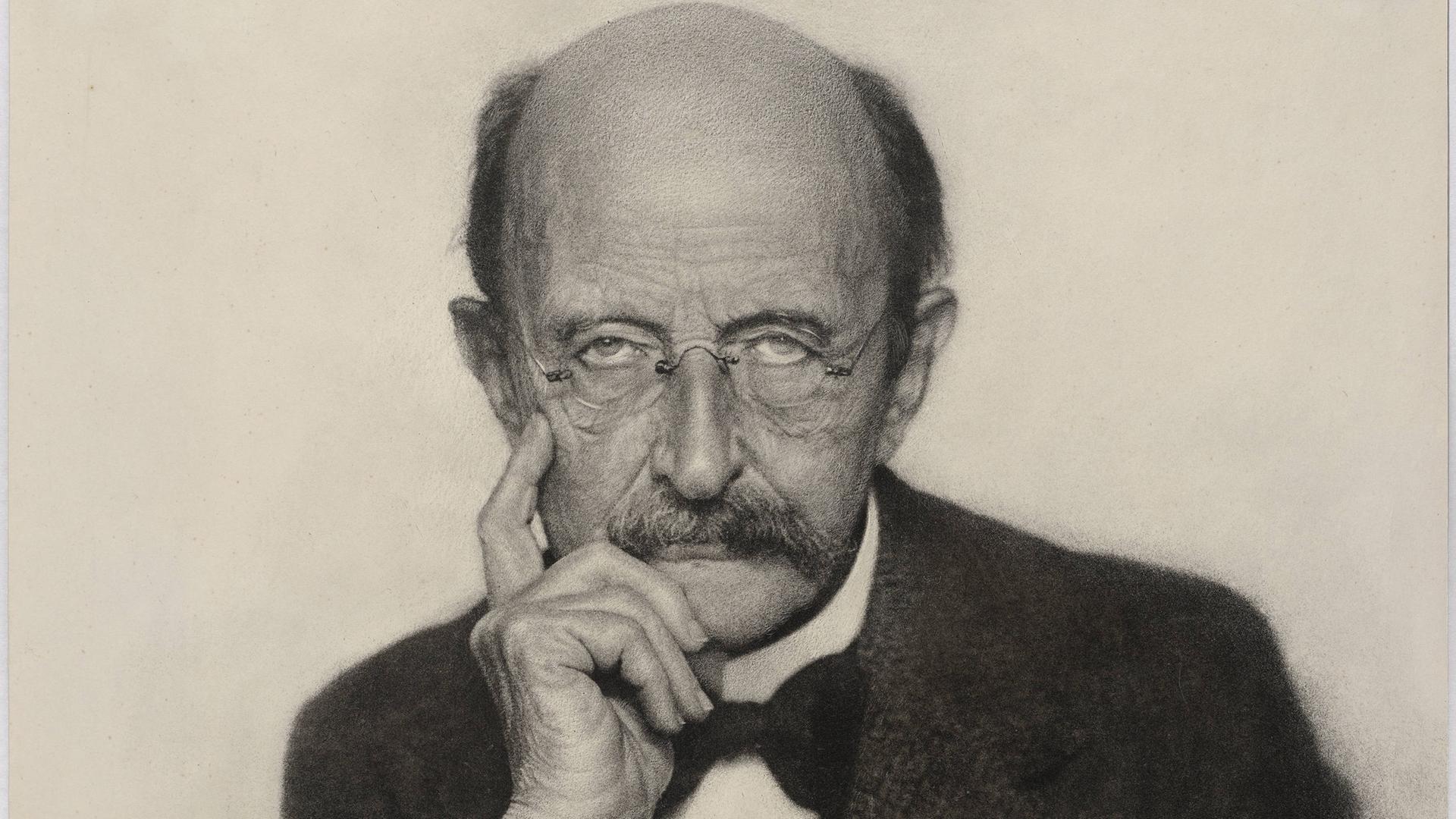 Porträt von Max Karl Ernst Ludwig Planck Porträt von Max Karl Ernst Ludwig Planck