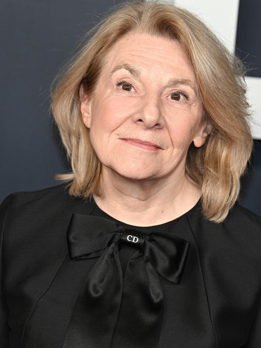 Die neu ernannte französische Kulturministerin Catherine Pégard bei ihrer Ankunft zur Verleihung der César-Filmpreise 2026