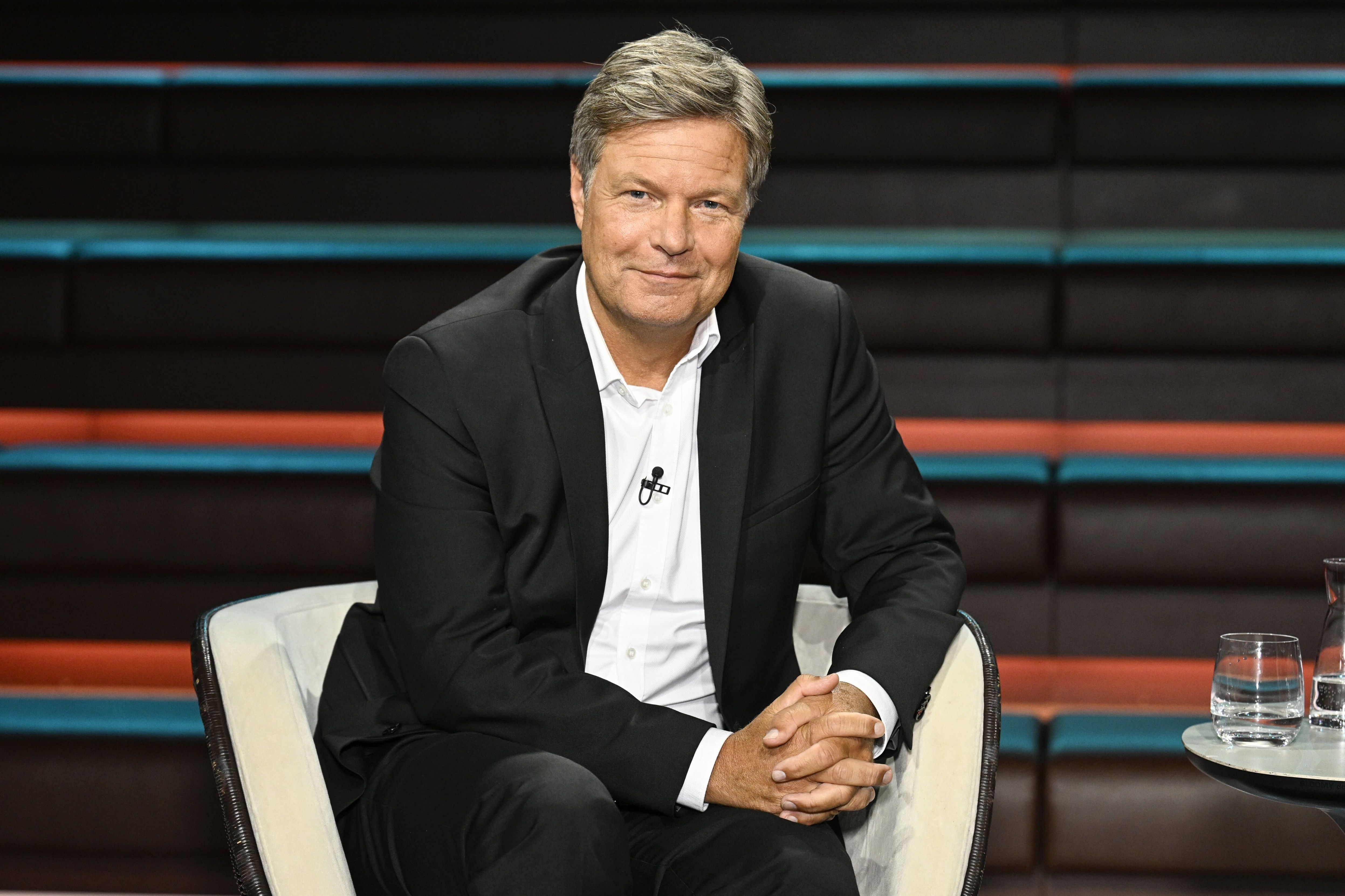 Ex-Wirtschaftsminister Robert Habeck (Grüne) zu Gast bei der ZDF-Talkshow "Markus Lanz", Sendung vom 27. August 2025.