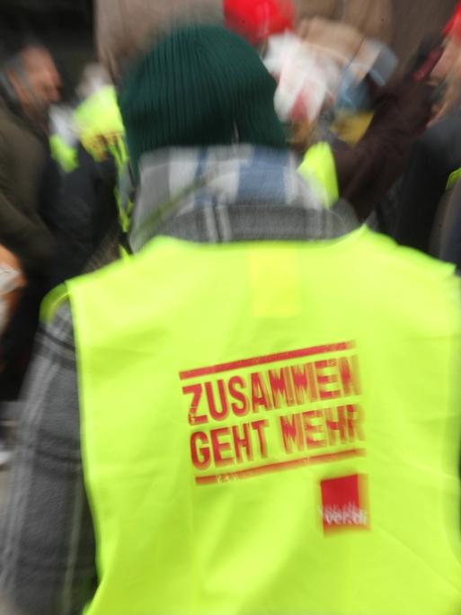 Warnstreik der Beschäftigten der Freien und Hansestadt Hamburg FHH.