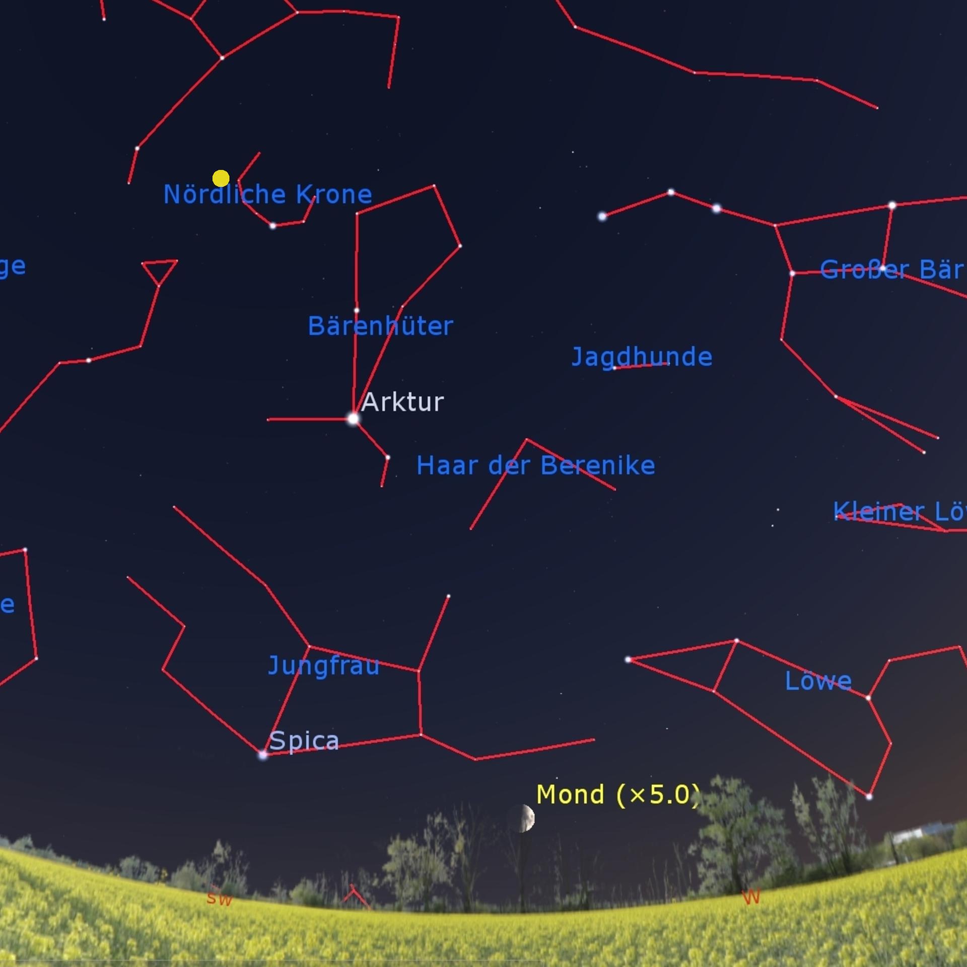 Doppelstern T CrB - Eine Supernova in der Nördlichen Krone?