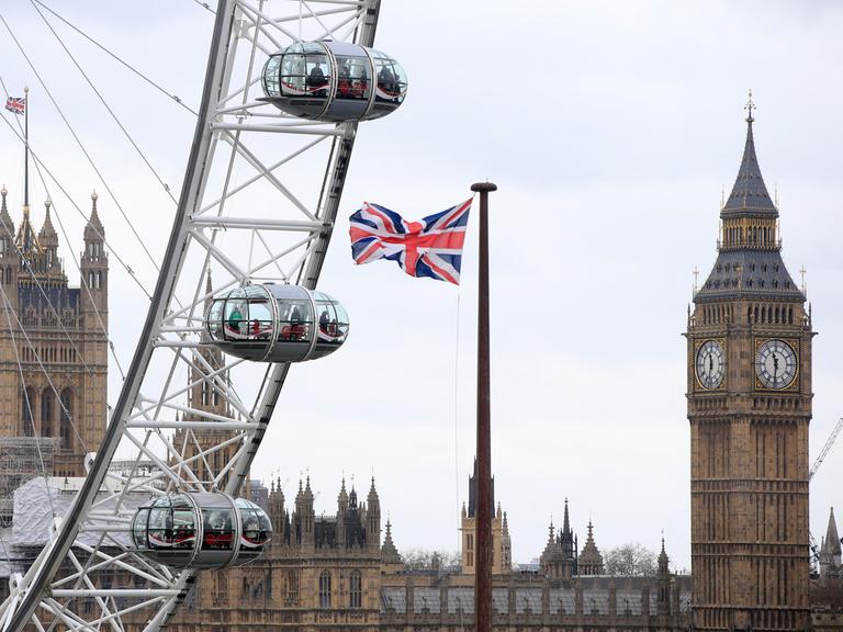 Blick auf den Big Ben in London