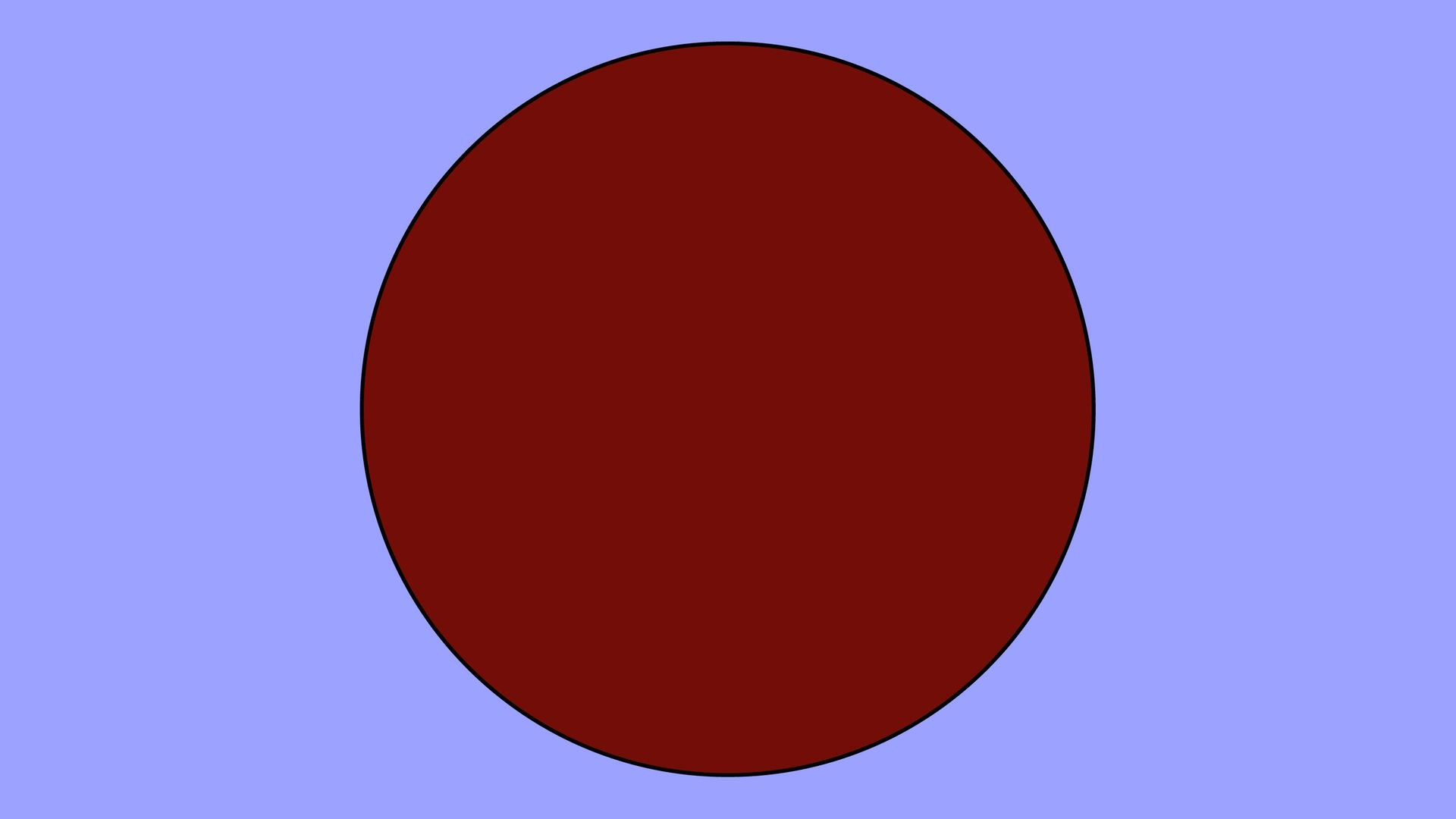 Die Grafik zeigt einen braunen Vollmond auf einem lila Rechteck.