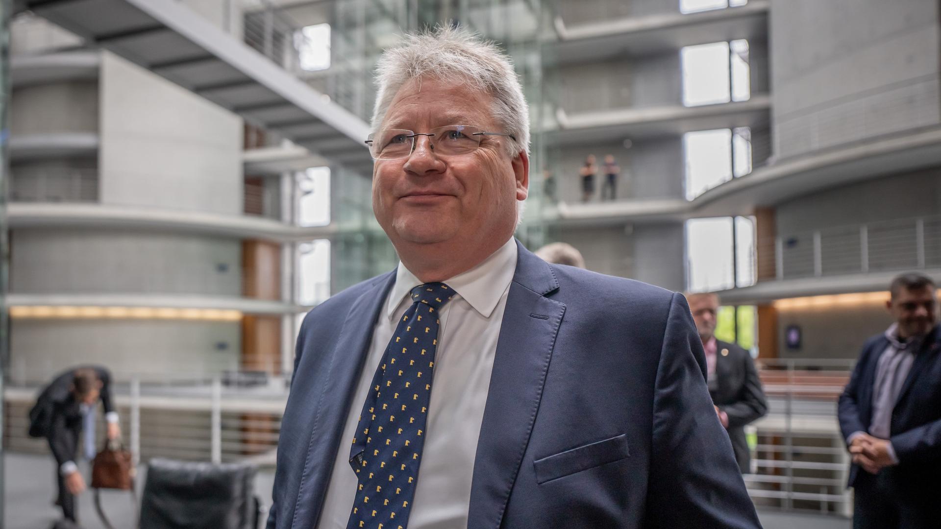 BND-Präsident Bruno Kahl kommt zur Sitzung des Auswärtigen Ausschusses des Bundestags.