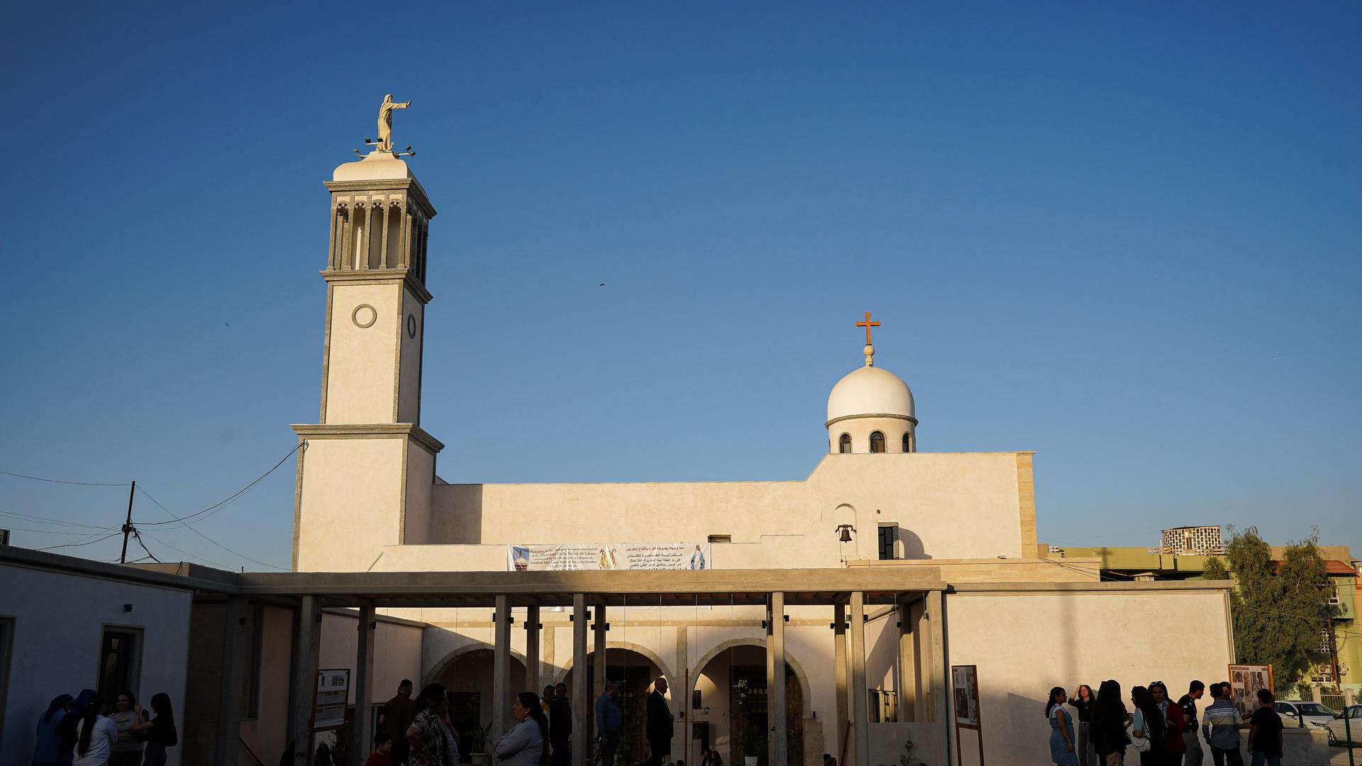 Die Al-Tahira-Kathedrale im irakischen Mosul. Die Al-Tahira-Kathedrale im irakischen Mosul.