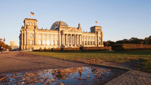 Reichstagsgebäude in Berlin