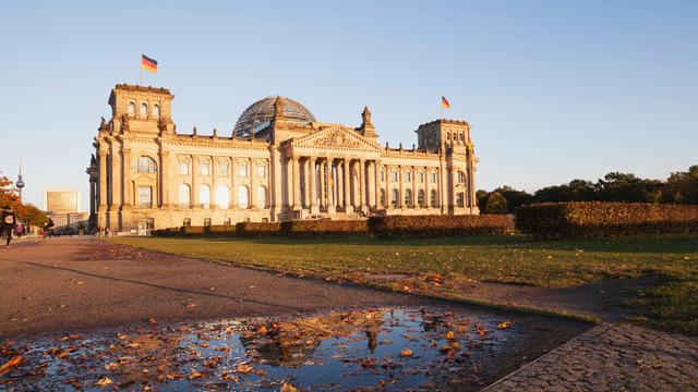 Reichstagsgebäude in Berlin