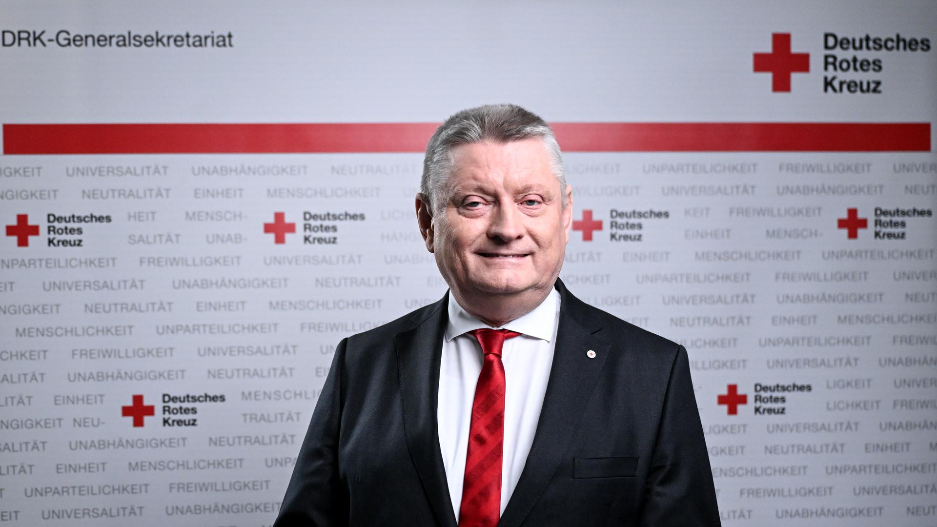 Das Foto zeigt den DRK-Präsidenten, Hermann Gröhe. 
