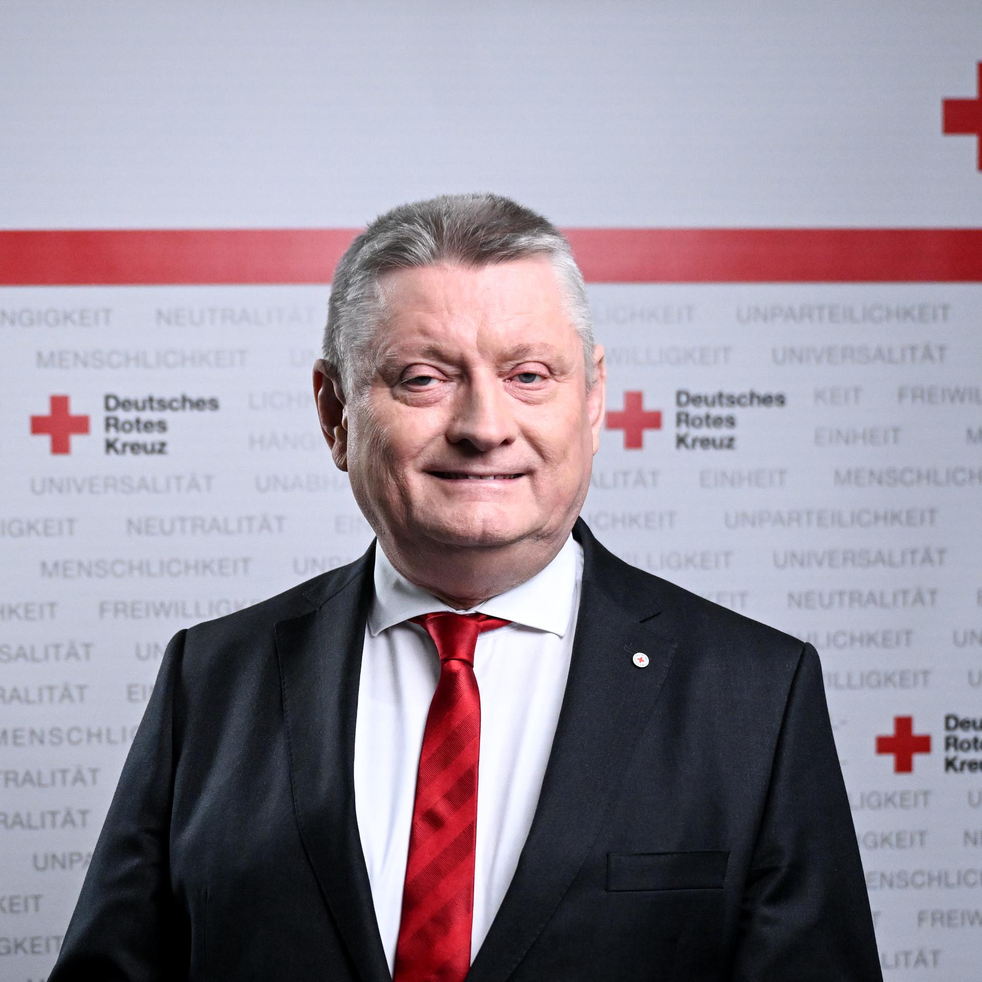 Das Foto zeigt den DRK-Präsidenten, Hermann Gröhe. 