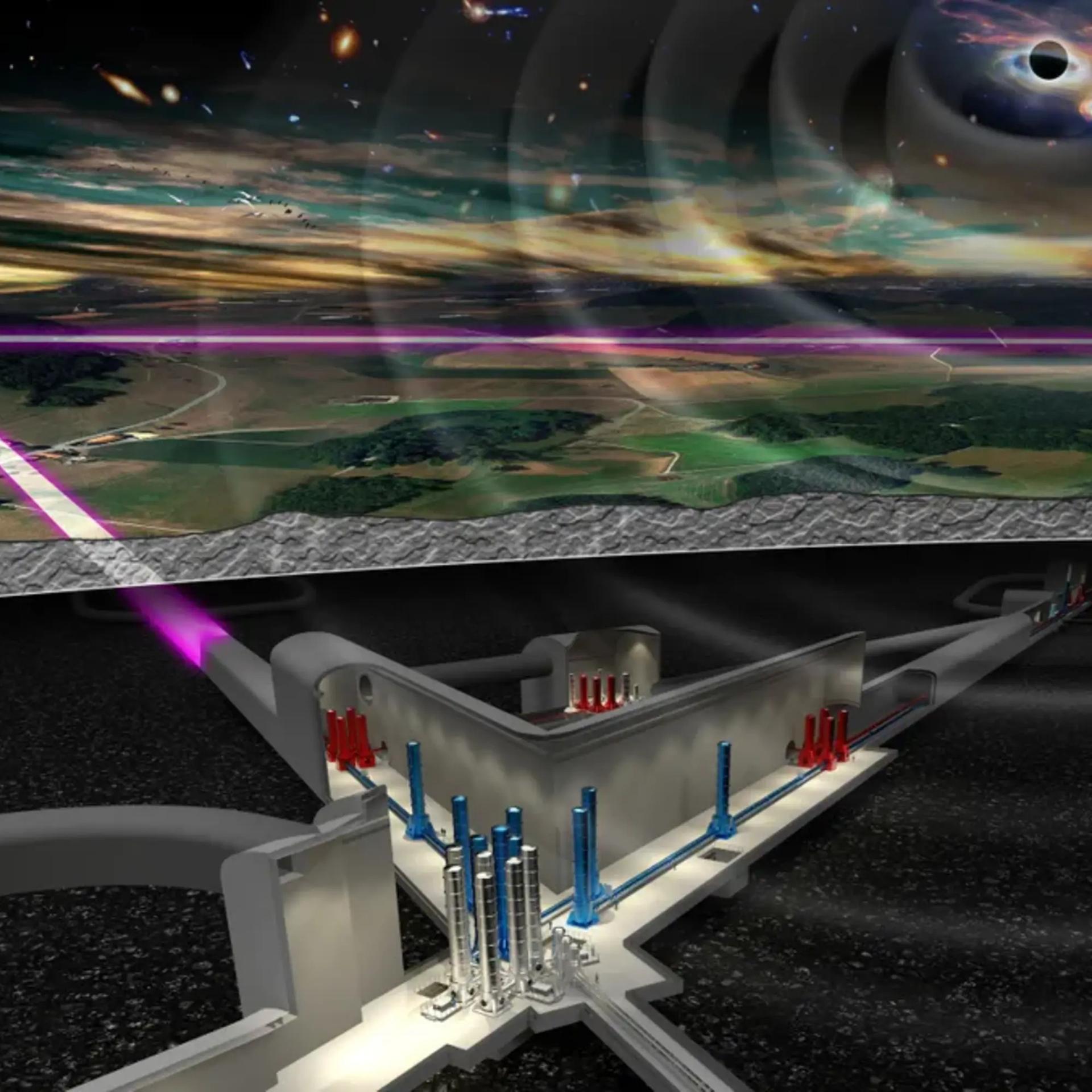 Einstein-Teleskop - Schwarze Löcher in der Lausitz