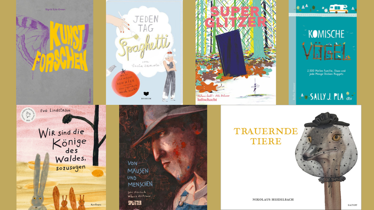 7 Buchcover der Besten 7 im Monat Februar 2023
