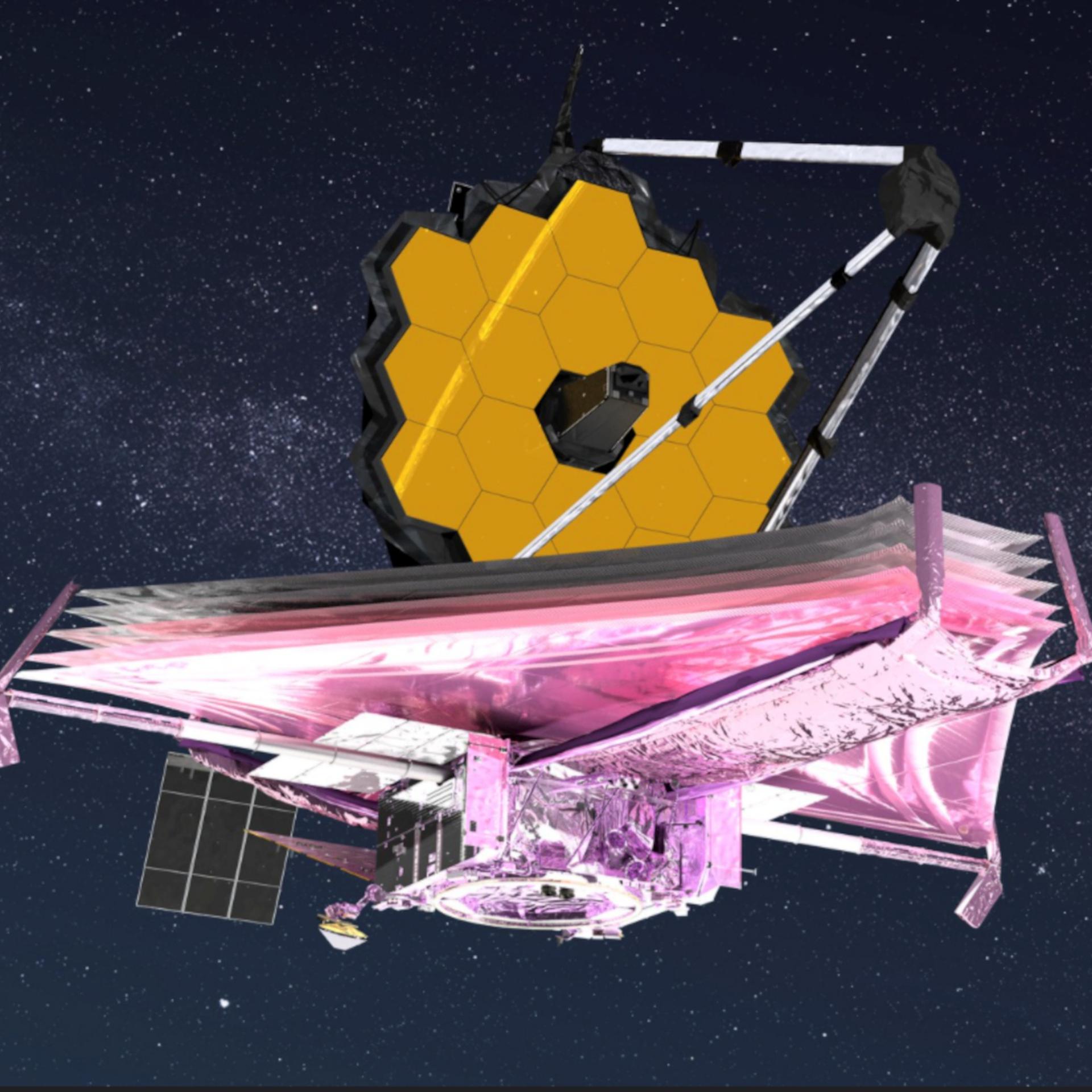 Weltraumteleskop - 20.000 Menschen für James Webb