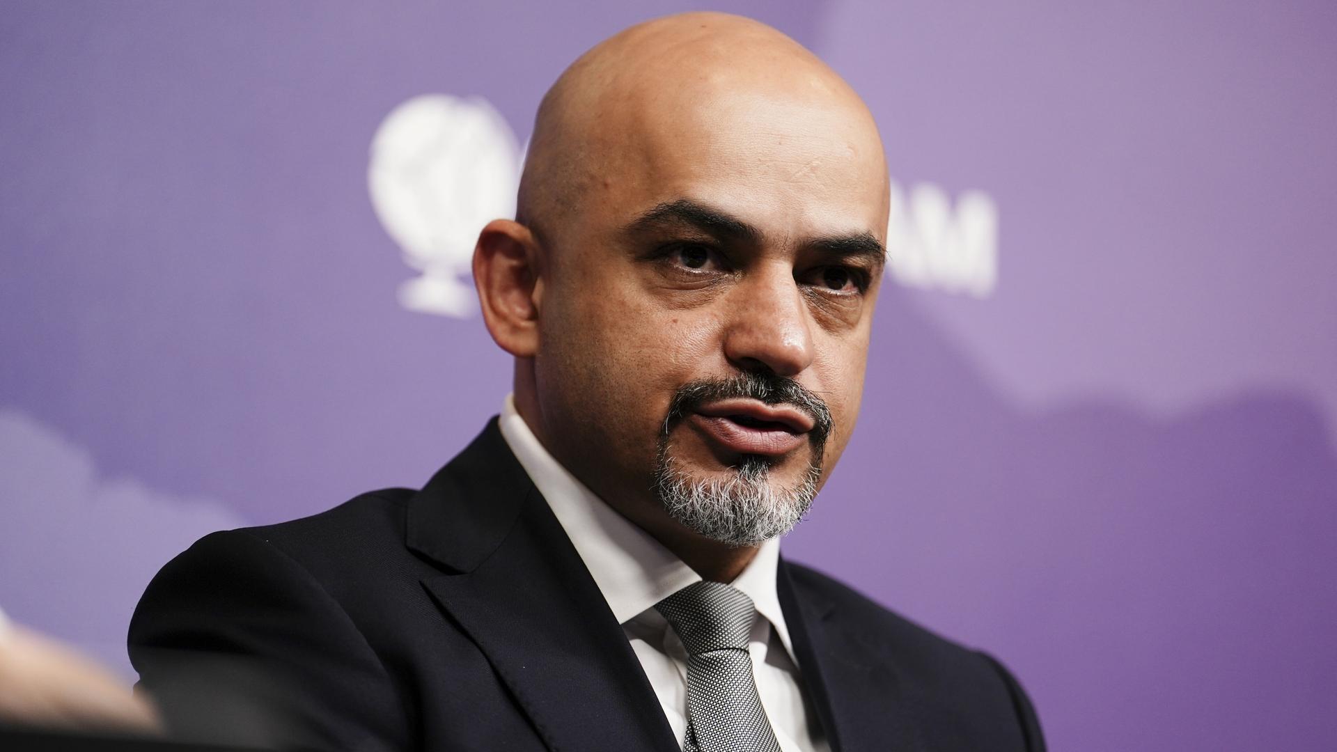 Mustafa Nayyem, ehemaliger Leiter der staatlichen Wiederaufbauagentur der Ukraine und Mitbegründer der Maidan-Protestbewegung Mustafa Nayyem, ehemaliger Leiter der staatlichen Wiederaufbauagentur der Ukraine und Mitbegründer der Maidan-Protestbewegung