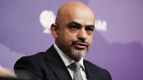 Mustafa Nayyem, ehemaliger Leiter der staatlichen Wiederaufbauagentur der Ukraine und Mitbegründer der Maidan-Protestbewegung