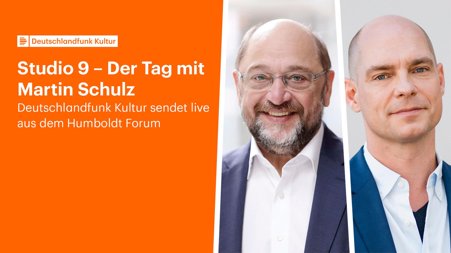 Studio 9 live im Humboldt Forum, am 28. September 2023 zu Gast: Martin Schulz Studio 9 live im Humboldt Forum, am 28. September 2023 zu Gast: Martin Schulz