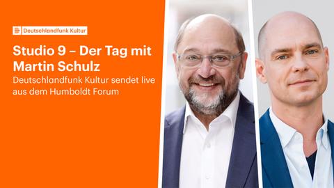Studio 9 live im Humboldt Forum, am 28. September 2023 zu Gast: Martin Schulz