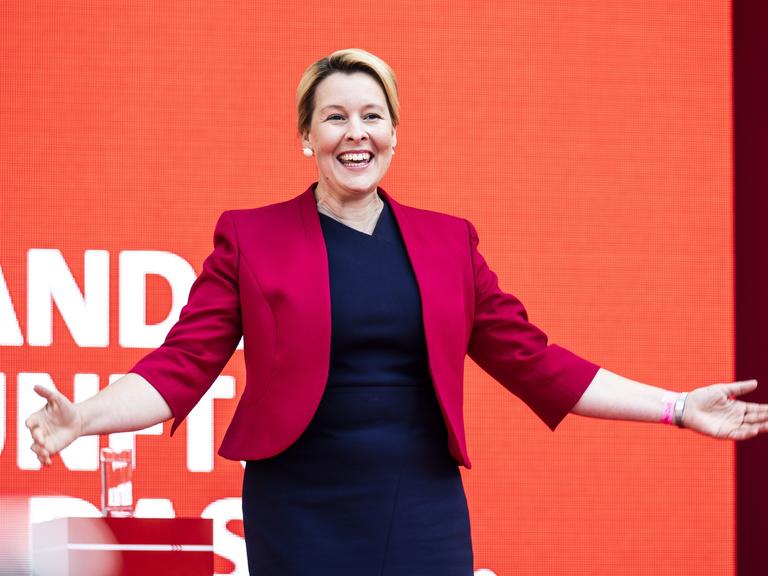 Franziska Giffey (SPD) wird heute zur Bürgermeisterin von Berlin gewählt