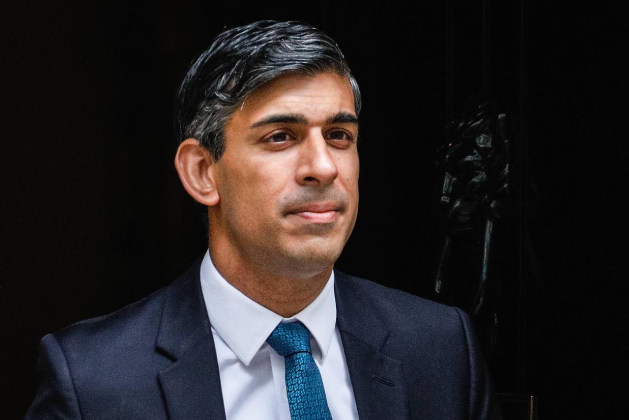 Der britische Premierminister Rishi Sunak