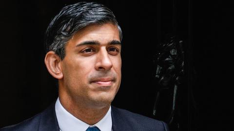 Der britische Premierminister Rishi Sunak