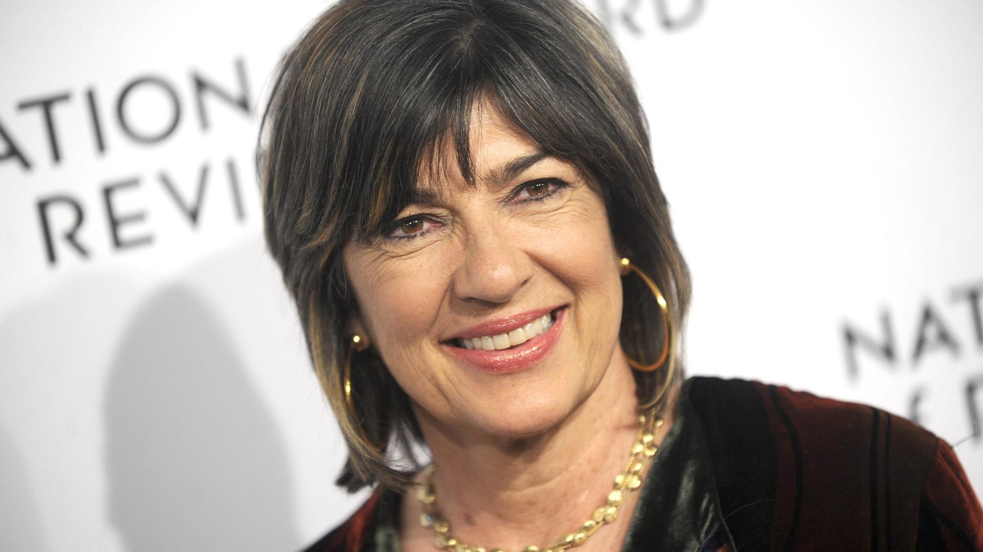 Die CNN-Moderatorin Christiane Amanpour 