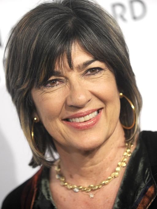 Die CNN-Moderatorin Christiane Amanpour 