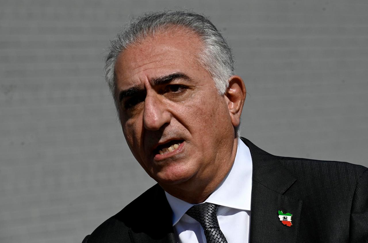USA: Reza Pahlavi, Sohn des letzten iranischen Schahs, spricht bei einem Interview in Washington, DC.