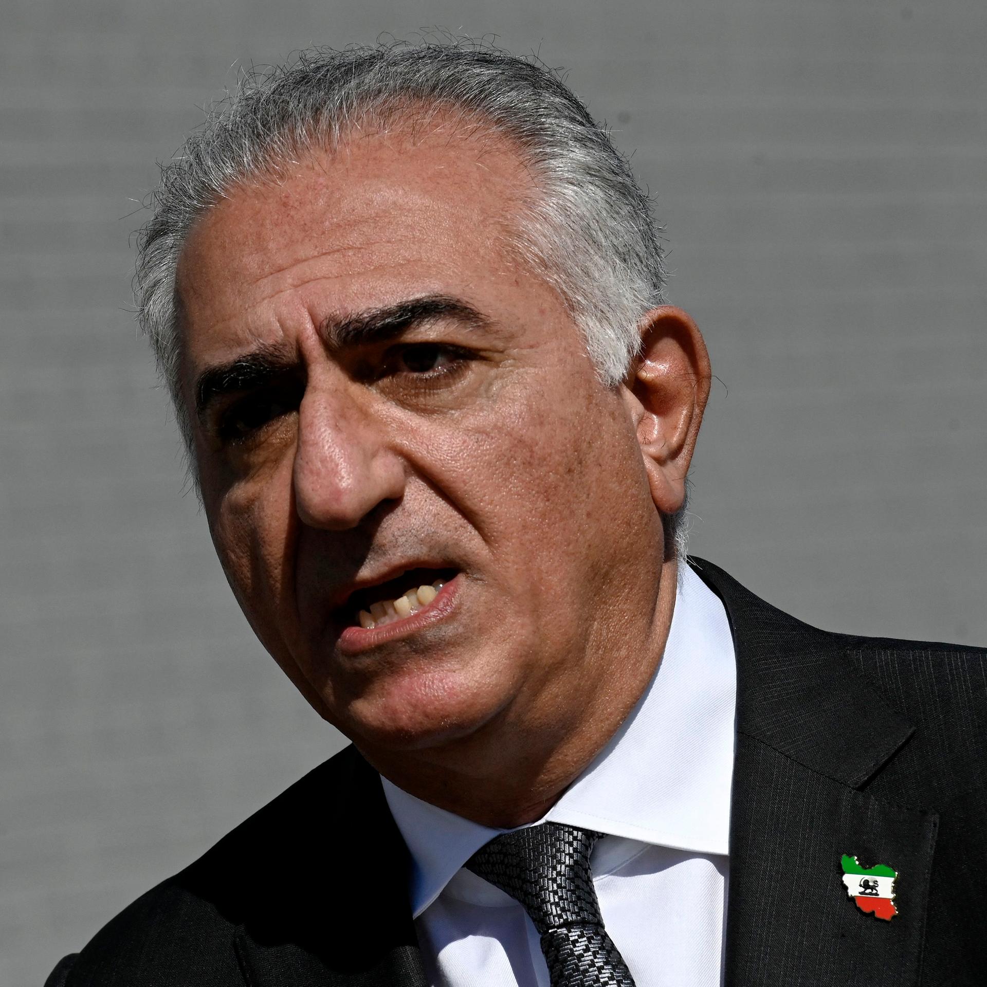 Iran-Krieg - Schah-Sohn Reza Pahlavi: 